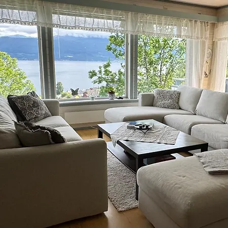 House With Stunning Fjord View In